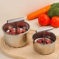 thumbnail image 5 of Meatball Maker with 12 Holes, 5.51X3.35" Stainless Steel Meat Extrusion Tool, Meatball Molding Pot, Manual Stuffed Meatball Shaper, Homemade Fish Ball Making Gadget, Kitchen Food Press Accessory, 5 of 7