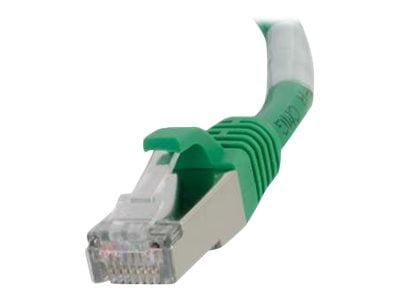 C2G 00839 C2G 25FT CAT6 SNAGLESS SHIELDED (STP) NETWORK PATCH CABLE - GREEN