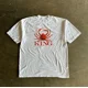 thumbnail image 3 of Camiseta clásica Y2K con estampado de letras puras y cuello redondo para mujer, estilo universitario de verano, holgada, para uso diario, para parejas, tops de media manga, 3 of 5