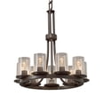 thumbnail image 2 of Justice Design Group Fsn-8766-10-Seed Dakota 9 Light 23" Wide Pillar Candle Ring, 2 of 2