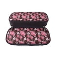 thumbnail image 5 of Lsque Rose Flowers Printed Big Capacity PU Leather Pencil Case Large Pencil Pouch Stationery Pen Bag Pencil Holder for Teen, 5 of 6