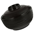 thumbnail image 5 of 1pc Japanese Style Miso Soup Bowl with Lid Rice Bowl Melamine Soup Bowl, 5 of 5