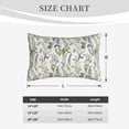 thumbnail image 4 of Xecao Wisteria Flower for Decorative Throw Pillow Case for Couch,Sofa or Bed Set,Pillow Cover for Sofa Home Decor Ideal Gift-20"x30", 4 of 6