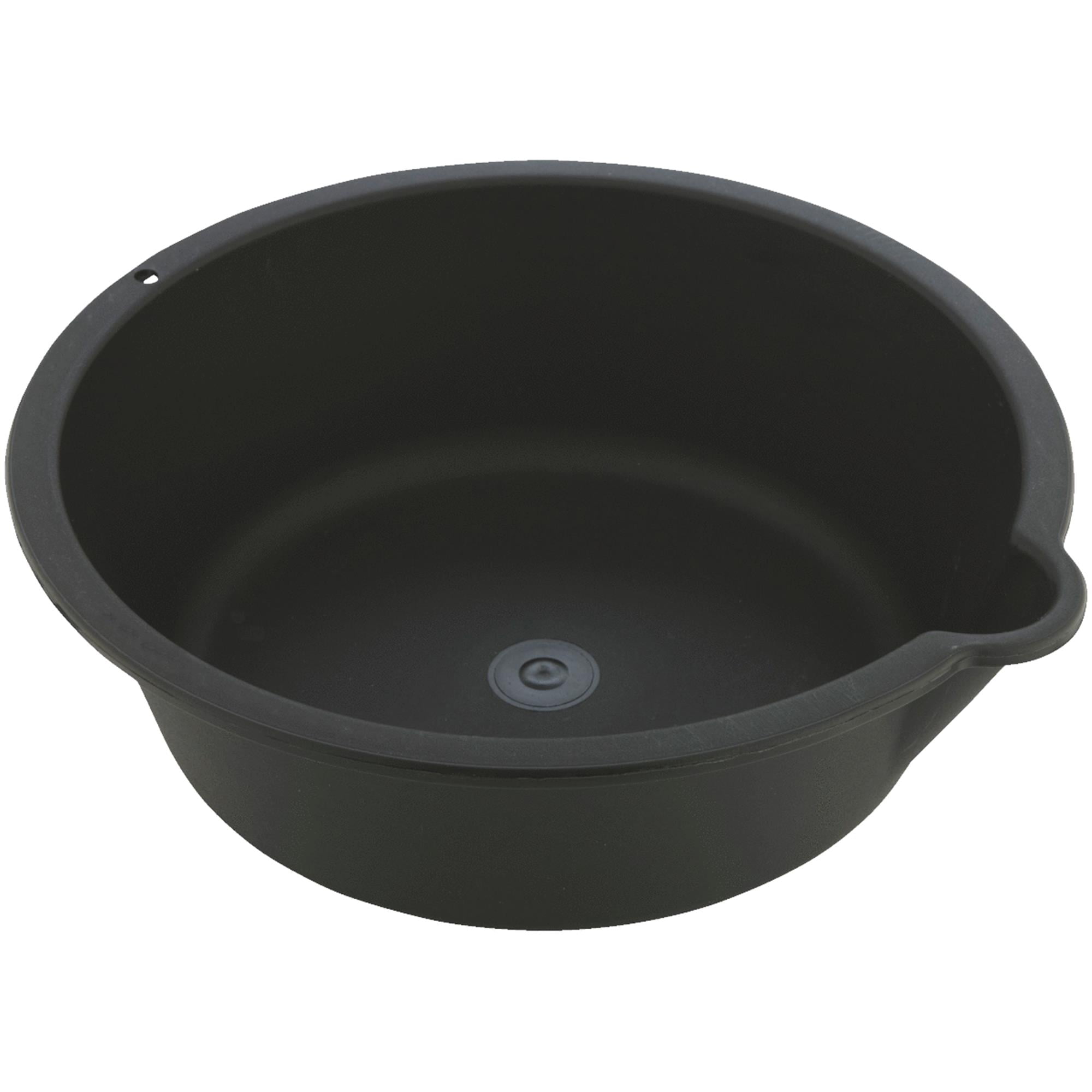 Custom Accessories 85812 Shop Craft Plastic 6 qt. Round Oil Drain