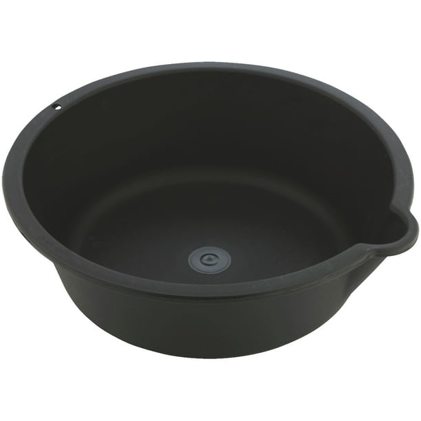 Custom Accessories 85812 Shop Craft Plastic 6 qt. Round Oil Drain