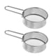 thumbnail image 2 of 2 unids de acero inoxidable Cocina para hornear tamices en polvo Sieves antisépticos (plata), 2 of 5