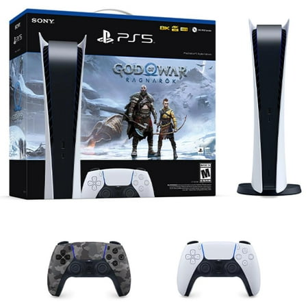 PlayStation 5 Digital Edition God of War Ragnarok Bundle +...