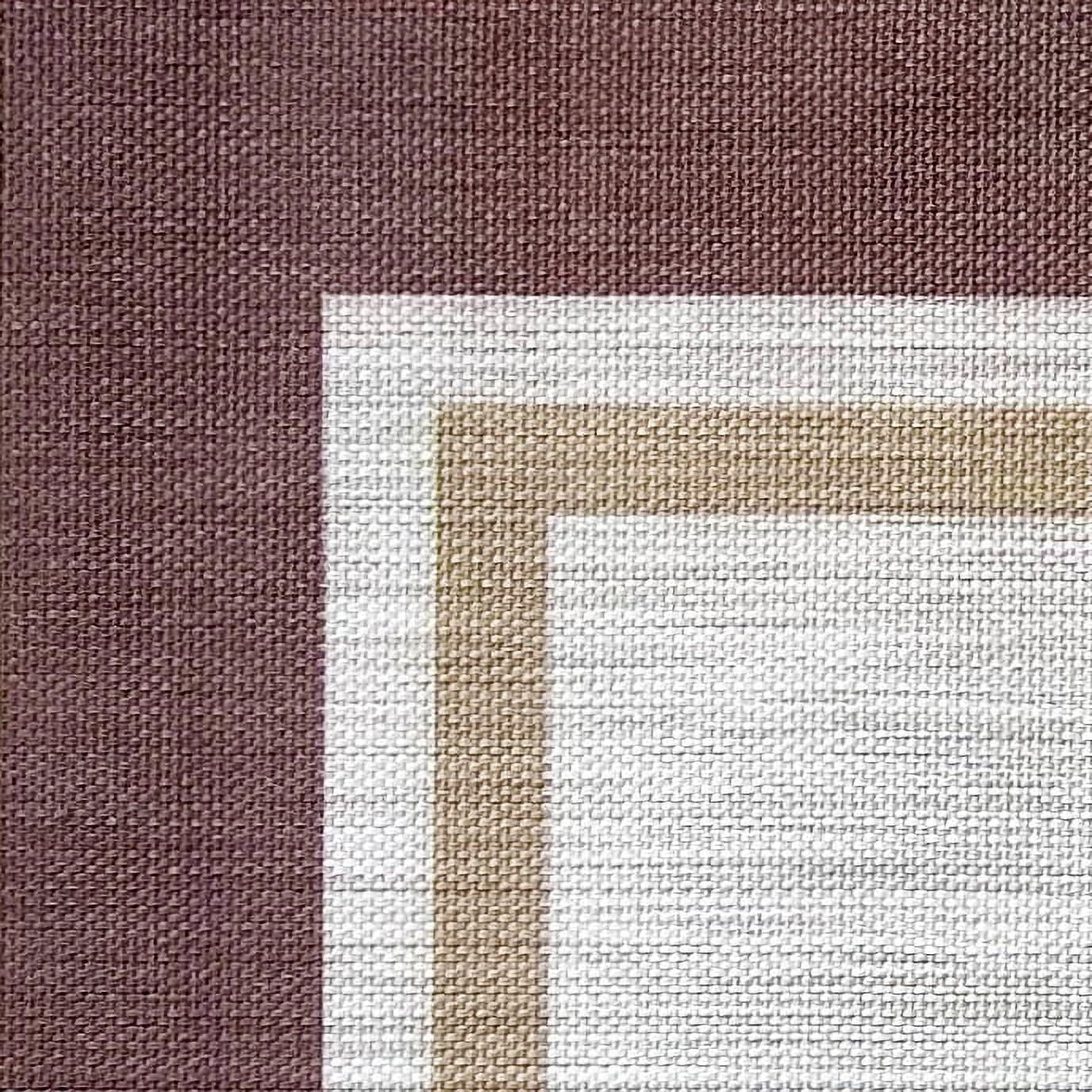 Dekorman Casahola Sedona Woven Vinyl Home Kitchen Mat Waterproof Area Rug for Indoor/Outdoor 48"x72"