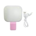 thumbnail image 3 of Luz Nocturna para Selfie Hugo Recargable Ajustable Portátil con Clip Anillo de Luz Rosa, 3 of 10
