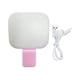thumbnail image 2 of Luz para selfies, luz LED de relleno para video, luz de panel, luz nocturna, luz de anillo para selfies Rosa, 2 of 9