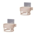 thumbnail image 4 of Shengyu Adhesive Hair Dryer Rack Stand Holder Storage Organizer Bathroom Wall Mounted beige 2Set, 4 of 6