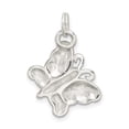 thumbnail image 4 of FB Jewels Sterling Silver Polished Butterfly Charm, 4 of 4