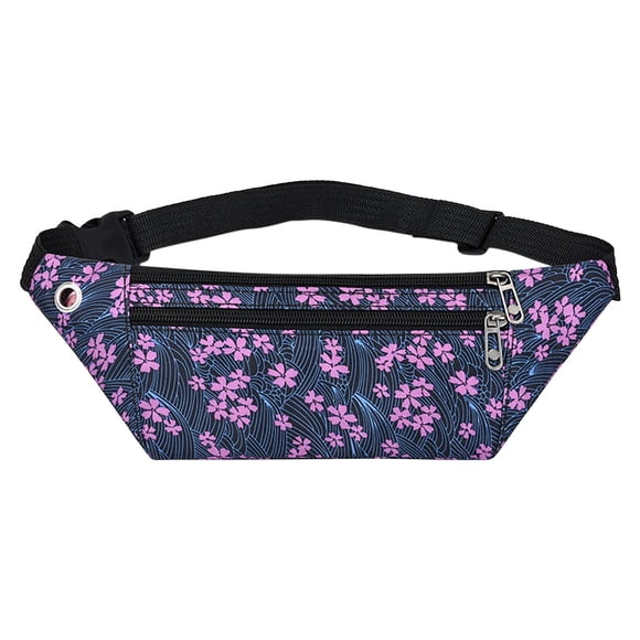 Fiudx Riñonera de Moda, Bandolera de Nailon de Gran Capacidad, Cinturón Ajustable, Material Impermeable y Duradero, Versátil para Viajes, Ciclismo o Ocio, Diseño Unisex, Incluye 1 Bolsa Deportiva.
