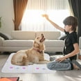 thumbnail image 4 of Soft Reversible Pet Bed Mat for Dogs and Cats Cushioned Comfortable Washable Durable Floor Crate Pad Indoor Use, 4 of 4