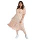 thumbnail image 5 of Vestido midi casual Roman Fashion /Tallas Extras, 4285 (Blanco floreado) blanco 40 Roman Fashion V-GR-4285-BLANCO, 5 of 6