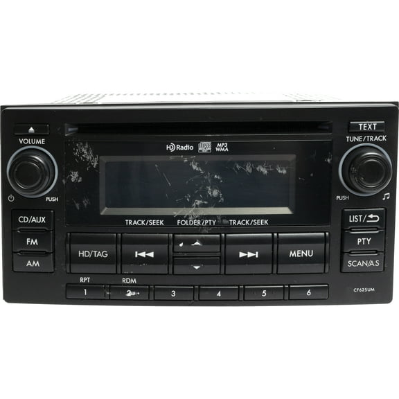 Restored 2014-15 Subaru Forester AM FM Radio Single Disc CD Player MP3 86201SG620 (Refurbished)