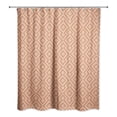 thumbnail image 2 of Creative Products Terracotta Diamond 71x74 Shower Curtain, 2 of 2