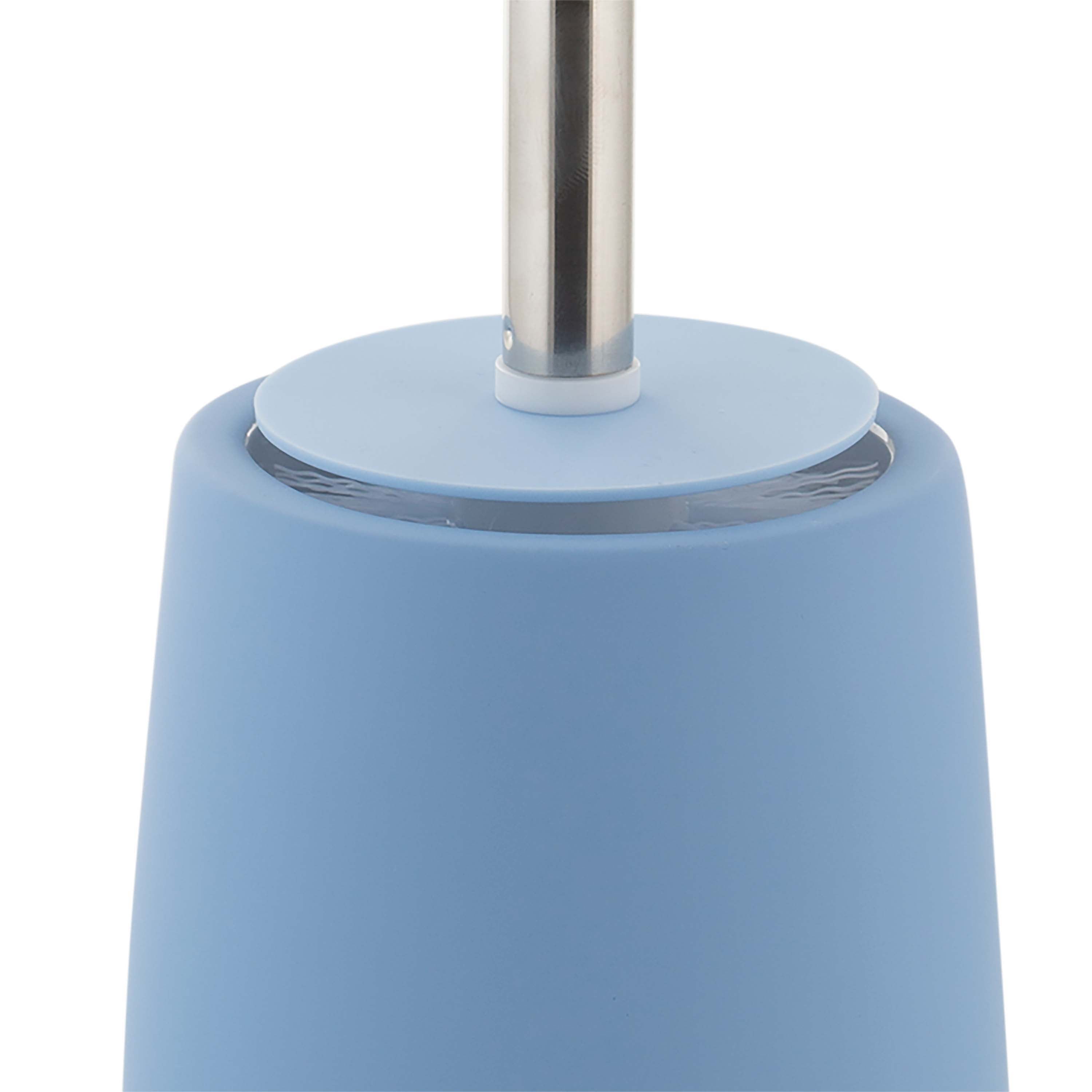 ELLE Paris Lisse Wide Bowl Toilet Brush in French Blue