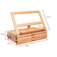 thumbnail image 1 of Chevalet de Bureau en Bois - Chevalet de Bureau en Hêtre Fait Main, 1 of 5