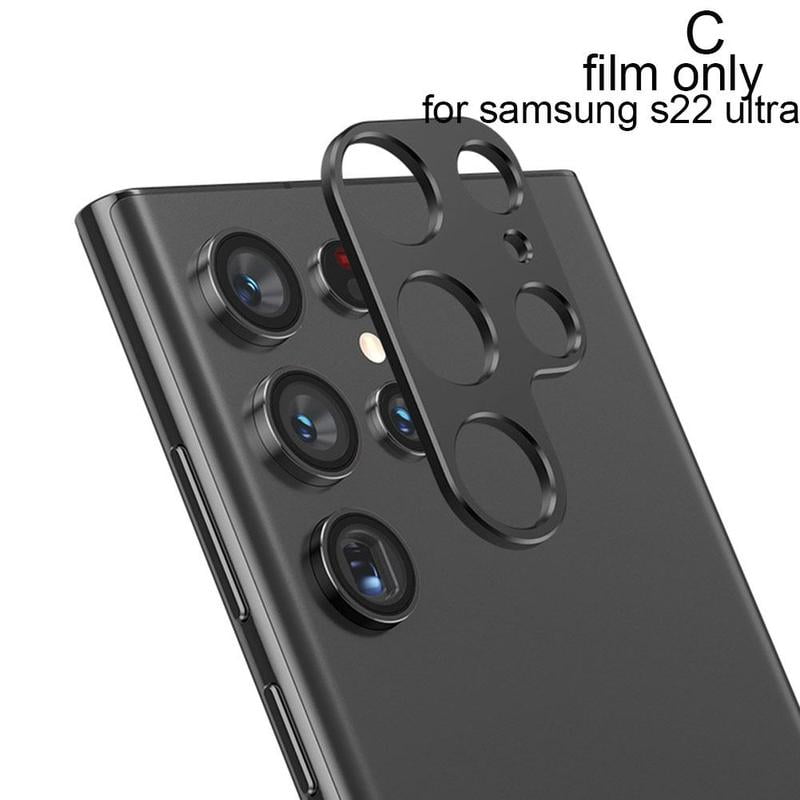 Camera Lens Protector For Samsung Galaxy S22/ S22 Plus/ S22 Ultra Metal