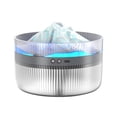 thumbnail image 1 of MKHSQHDG Today's Deals Desktop Decorative Humidifier Beautiful Large Capacity 2L Volcano Aromatherapy Machine Multifunctional Flame Humidifier Large Capacity Large Fog Diffuser, 1 of 8