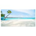thumbnail image 2 of Tropical Maldives Island - Impression sur Toile Paysage Marin, 2 of 3