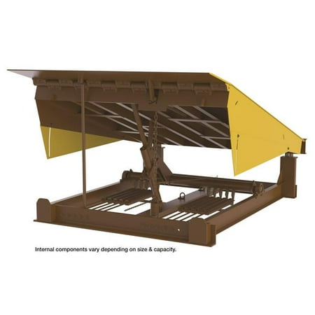 Vestil Manufacturing RR-65-50 6 x 5 ft. Pull Chain Mech Dockleveler - 50000 lbs