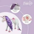 thumbnail image 2 of Ride On Stationary Unicorn Horse with Gallop and Neigh Sounds, 2 of 6