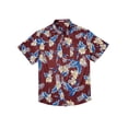 thumbnail image 5 of COOFANDY Men Vacation Shirts Big and Tall Tropical Floral Button Down Shirt Casual Summer Beach Shirts, 5 of 6