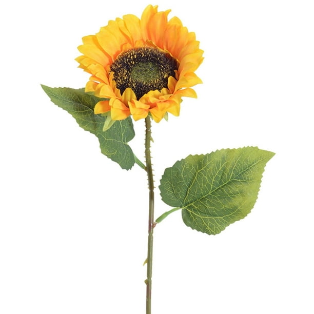 Artificial Sunflower with Long Stem EpicGadget Large Artificial