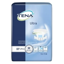 TENA Ultra Briefs, Heavy Absorbency, Medium, 12 Count