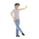 thumbnail image 3 of 1:64 Figuras Diorama Joven Uniforme Chica Niño Japonés para GTR RWB Chico B Sunnimix Figuras de personas en miniatura, 3 of 8