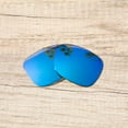 thumbnail image 3 of Walleva Ice Blue Polarized Replacement Lenses for Ray-Ban RB4165 Justin 54mm Sunglasses, 3 of 5