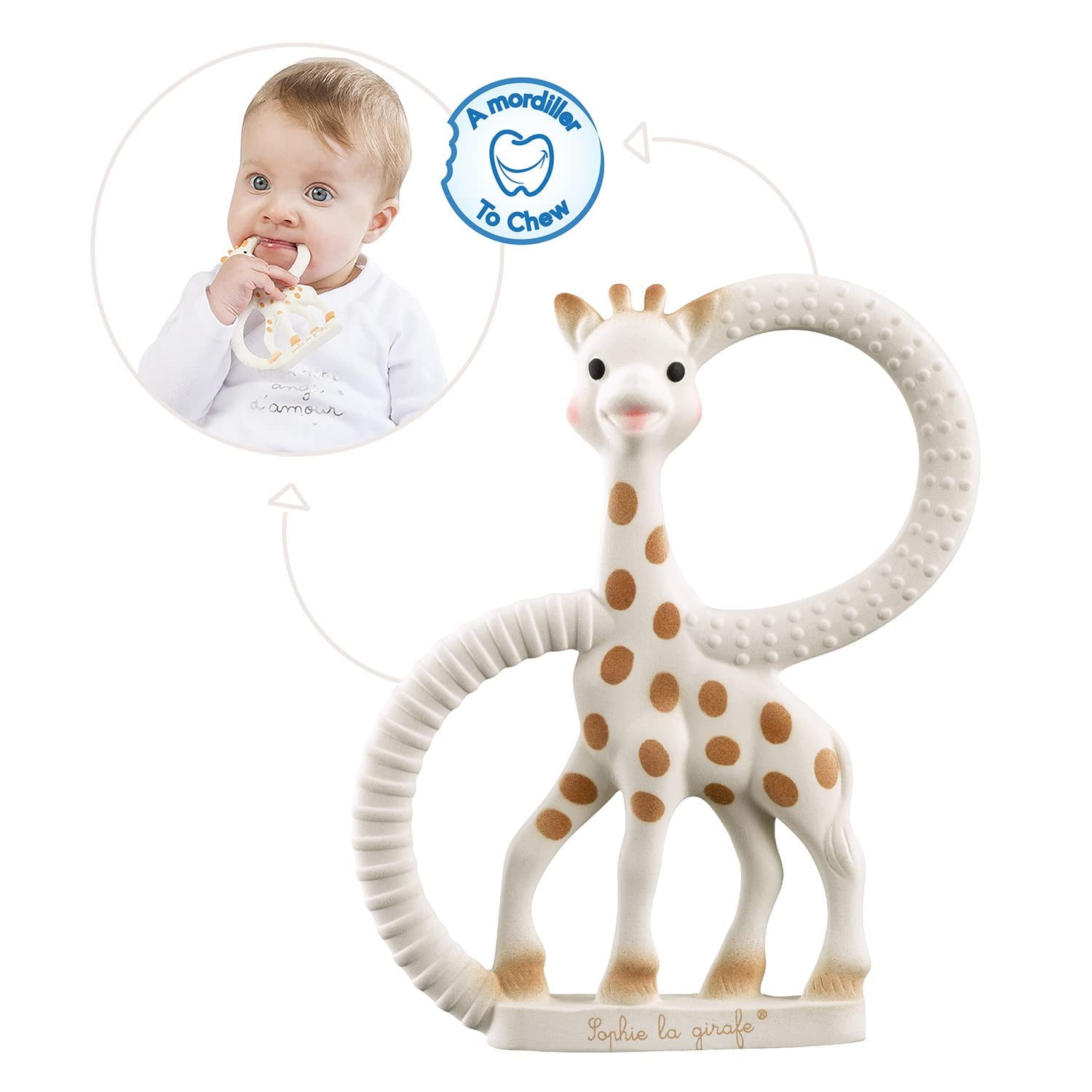 Sophie la girafe + Chewing rubber So`pure Sophie l