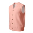 thumbnail image 4 of Gilet en Tricot Classique avec Boutons devant pour Usage Quotidien Décontracté et Professionnel - Gilet en Tricot Sans Manches Élégant pour Garde-Robe Homme, 4 of 7