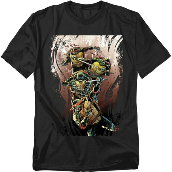 Tmnt T-Shirt Earthy Rainbow Warriors Unisex Graphic Tee For Men & Women