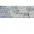 thumbnail image 2 of Allstar Modern Accent Rug with Weathered Texture design Space-Blue 8' x 10' 8' x 10', 2 of 5
