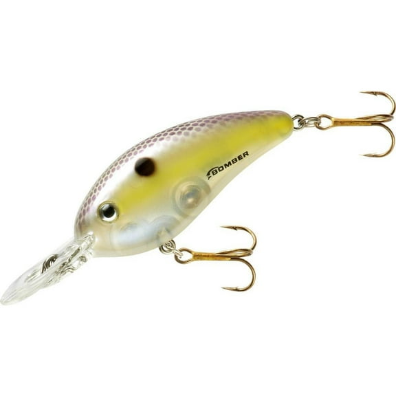 Bomber Fat Free Guppy Crankbait 2 3/8" D Tennessee Shad 3/8 oz.