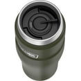 thumbnail image 2 of Thermos Stainless King Vacuum Insulated Stainless Steel Tumbler, 16oz, Matte Army Green, 2 of 11
