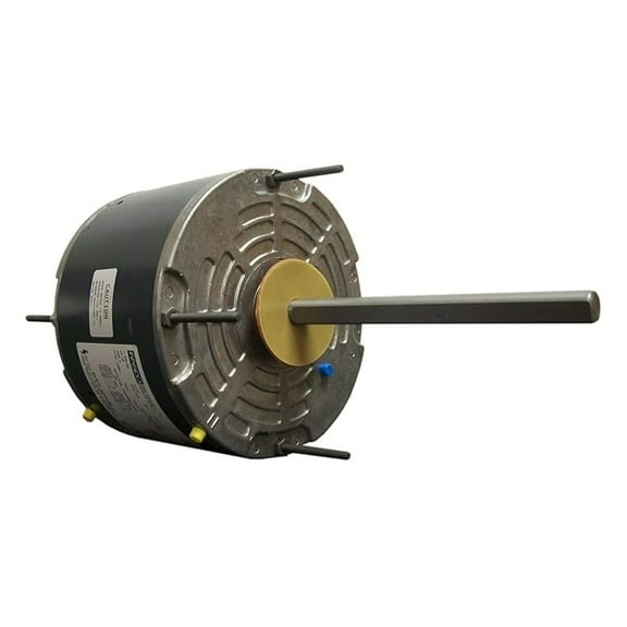 Condenser Fan Motor D906 5.6 Inch 1/5 HP 208-230V 1075 RPM - PSC Motor, Reversible, Sleeve Bearing, Totally Enclosed