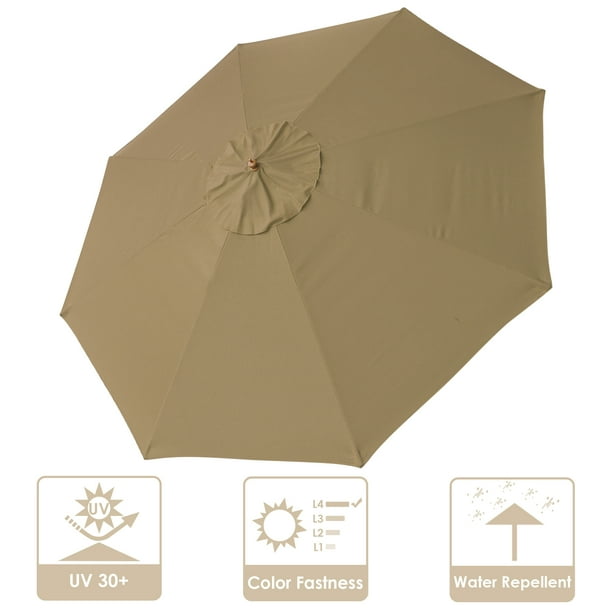 Yescom 13 Ft Patio Umbrella Replacement Canopy Market Table Top Outdoor Beach Garden Com Yescom 13 Ft Patio Umbrella Replacement, 13 Ft Patio Umbrella Replacement Canopy
