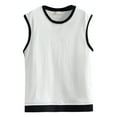 thumbnail image 6 of Workout Tank Tops Men Lightweight Breathable Moisture Wicking Crewneck Sleeveless Shirt Athletic Running Gym Tanks, 6 of 6