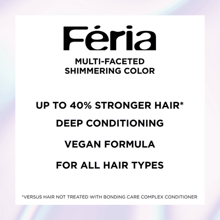 (2 Pack) L'Oreal Paris Feria Multi-Faceted Shimmering Color, 45 French Roast Deep Bronzed Brown