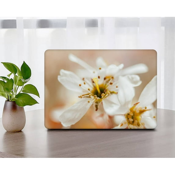 KSK KAISHEK Plastic Hard Shell Case Cover Only Compatible 2018 2019 2020 2021 2022 Released MacBook Air 13" Retina Display & Touch ID + Black Keyboard Cover Model: A2337 m1/A2179/A1932 Flower 1920