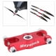 thumbnail image 1 of Clip de hélice plegable , eje de rosca del adaptador de accesorios de 5mm/6mm/8mm para piezas de planeador de ala fija RC , 5MM rojo CUTICAT Clip de hélice plegable, 1 of 8