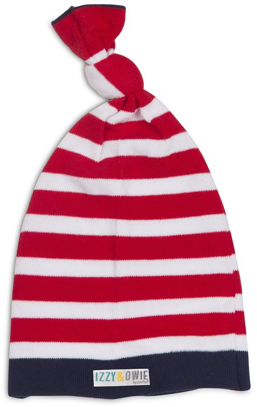 Izzy and Owie Zebra Hat Purple 0-12 Month