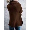 thumbnail image 3 of Sherrylily Fall Winter Women Sweaters Casual Turtleneck Long Sleeve Soft Knitted Pullover, 3 of 5