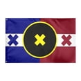 thumbnail image 1 of Fiudx Liquidación de ofertas flash Los ojales de la bandera de la bandera al aire libre se desvanecen fuera de la decoración del hogar del jardín del porche, 1 of 2