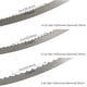 thumbnail image 2 of 2pcs 1425 x 6.35 x 0.35mm Blade Blade Herramientas de carpintería para la banda de madera de 8 "pulgadas Sierra de corte TPI 6 10 14, 2 of 5