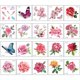 thumbnail image 1 of Pegatinas De Tatuaje Para Niños A Prueba De Agua Animal Mariposa Flor Diy Pegatinas De Tatuaje De Dibujos Animados Para Niños 20 Piezas Speravity HA046386-03, 1 of 6